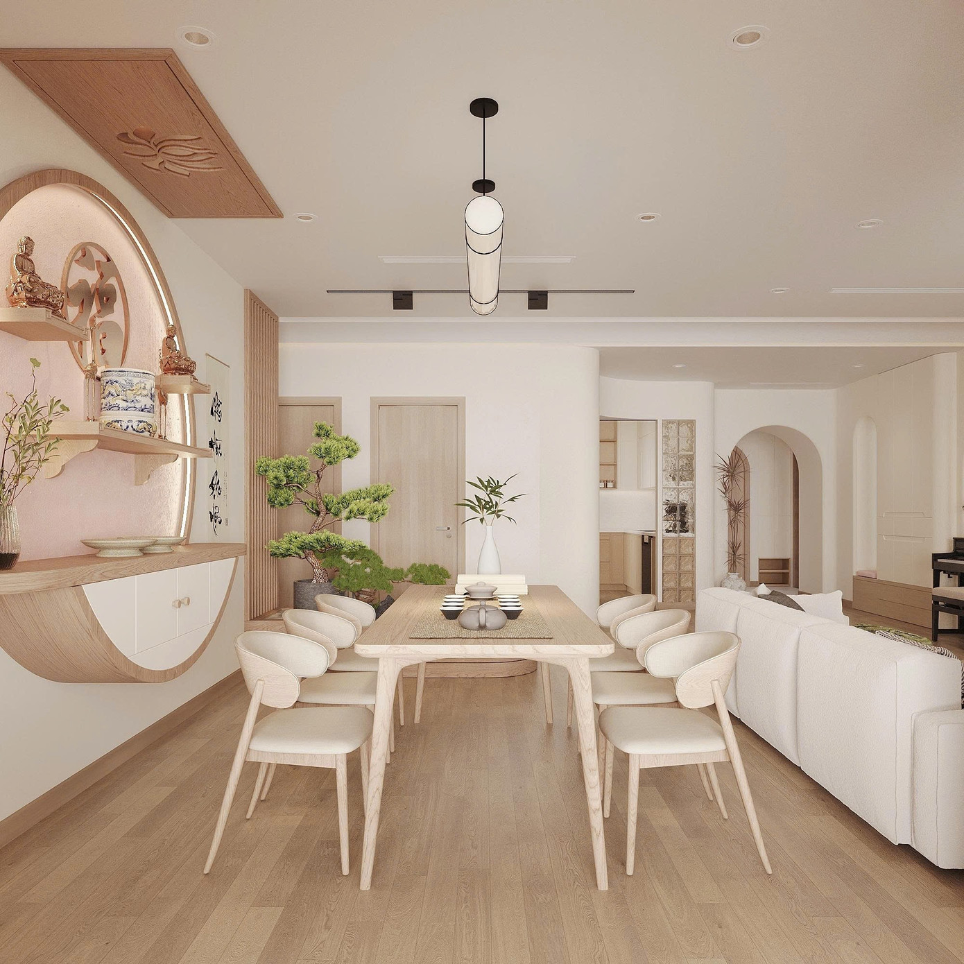 Cải tạo căn hộ 130m2 với chi phí 600 triệu đồng cho Vợ chồng trẻ - Ảnh 9. Cải tạo căn hộ 130m2 với chi phí 600 triệu đồng cho Vợ chồng trẻ - Ảnh 9.