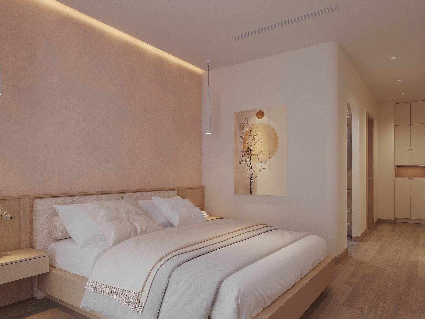 Cải tạo căn hộ 130m2 với chi phí 600 triệu đồng cho Vợ chồng trẻ - Ảnh 13. Cải tạo căn hộ 130m2 với chi phí 600 triệu đồng cho Vợ chồng trẻ - Ảnh 13.