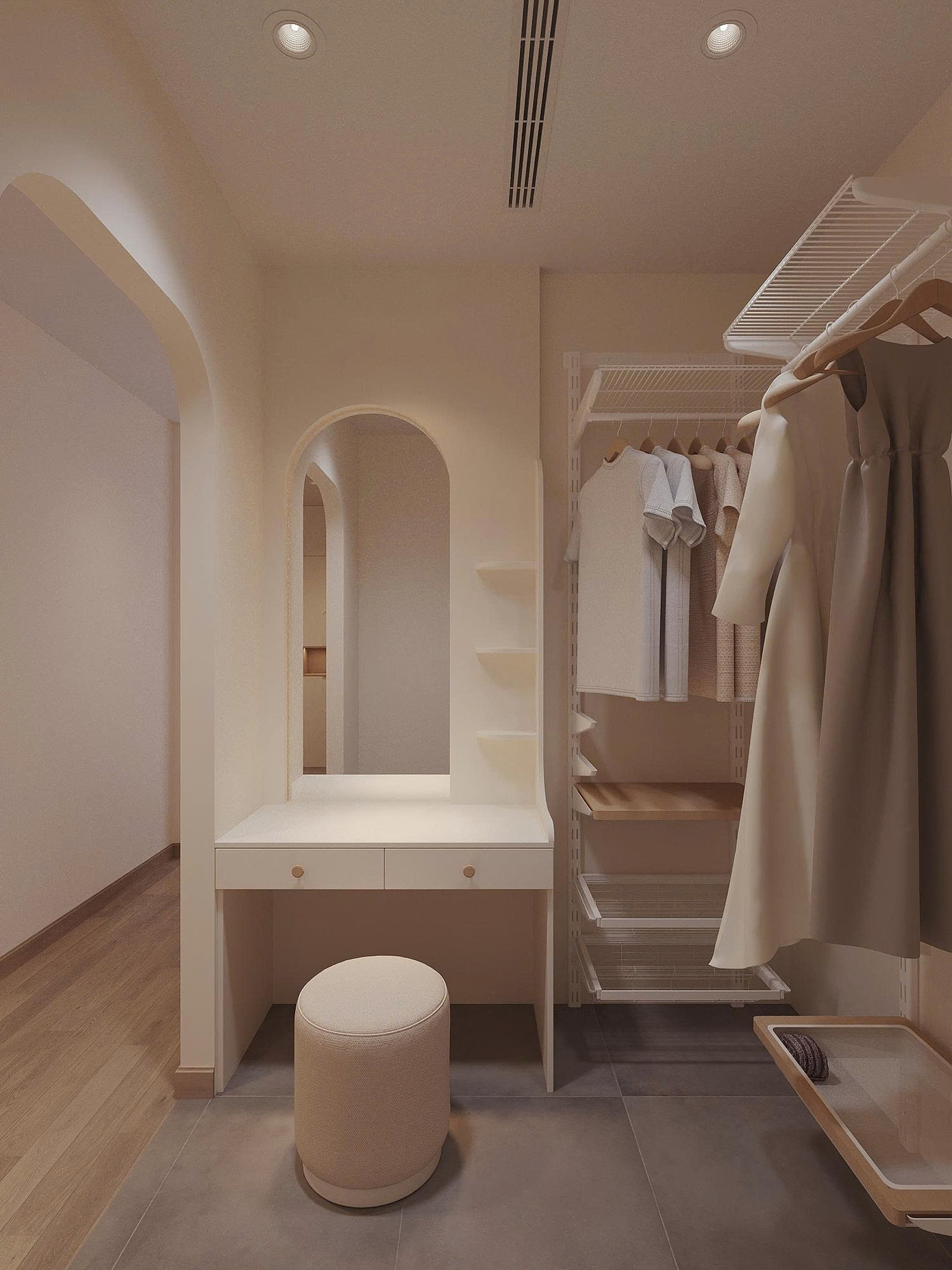 Cải tạo căn hộ 130m2 với chi phí 600 triệu đồng cho Vợ chồng trẻ - Ảnh 15. Cải tạo căn hộ 130m2 với chi phí 600 triệu đồng cho Vợ chồng trẻ - Ảnh 15.