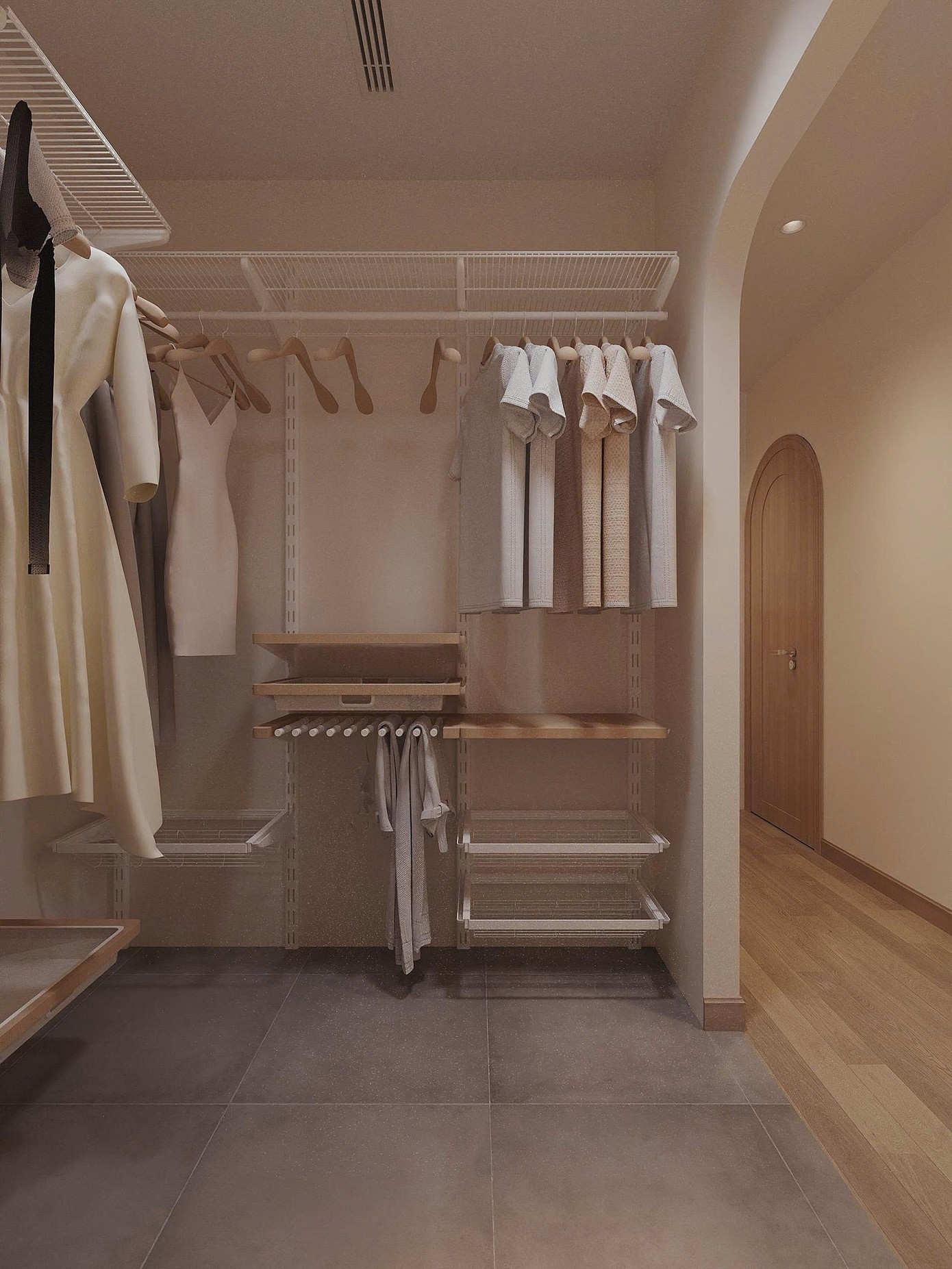 Cải tạo căn hộ 130m2 với chi phí 600 triệu đồng cho Vợ chồng trẻ - Ảnh 14. Cải tạo căn hộ 130m2 với chi phí 600 triệu đồng cho Vợ chồng trẻ - Ảnh 14.