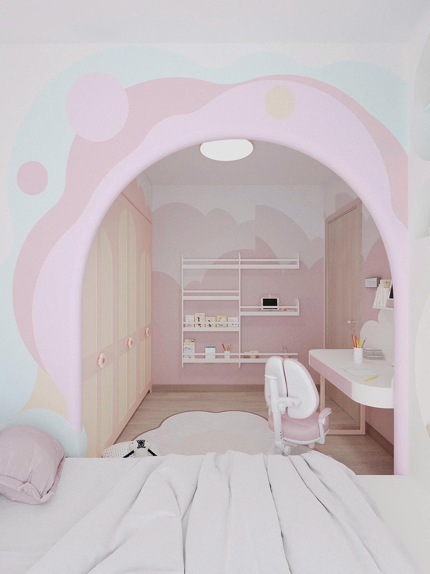 Cải tạo căn hộ 130m2 với chi phí 600 triệu đồng cho Vợ chồng trẻ - Ảnh 22. Cải tạo căn hộ 130m2 với chi phí 600 triệu đồng cho Vợ chồng trẻ - Ảnh 22.