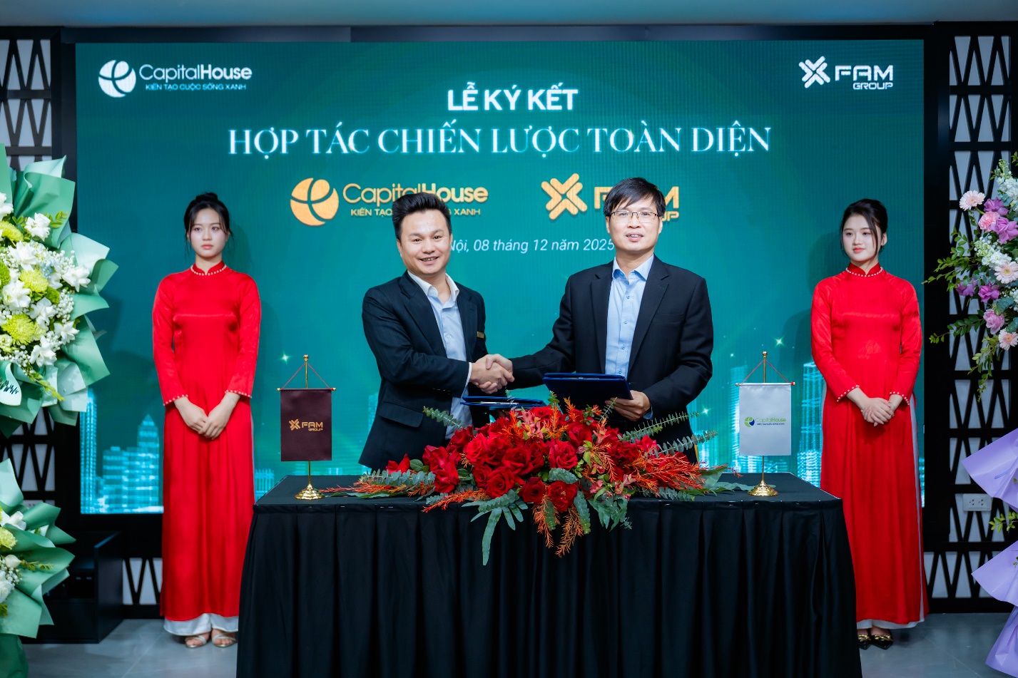 Capital House và FAM Group ký kết thoả thuận hợp tác toàn diện - Ảnh 1. Capital House và FAM Group ký kết thoả thuận hợp tác toàn diện - Ảnh 1.