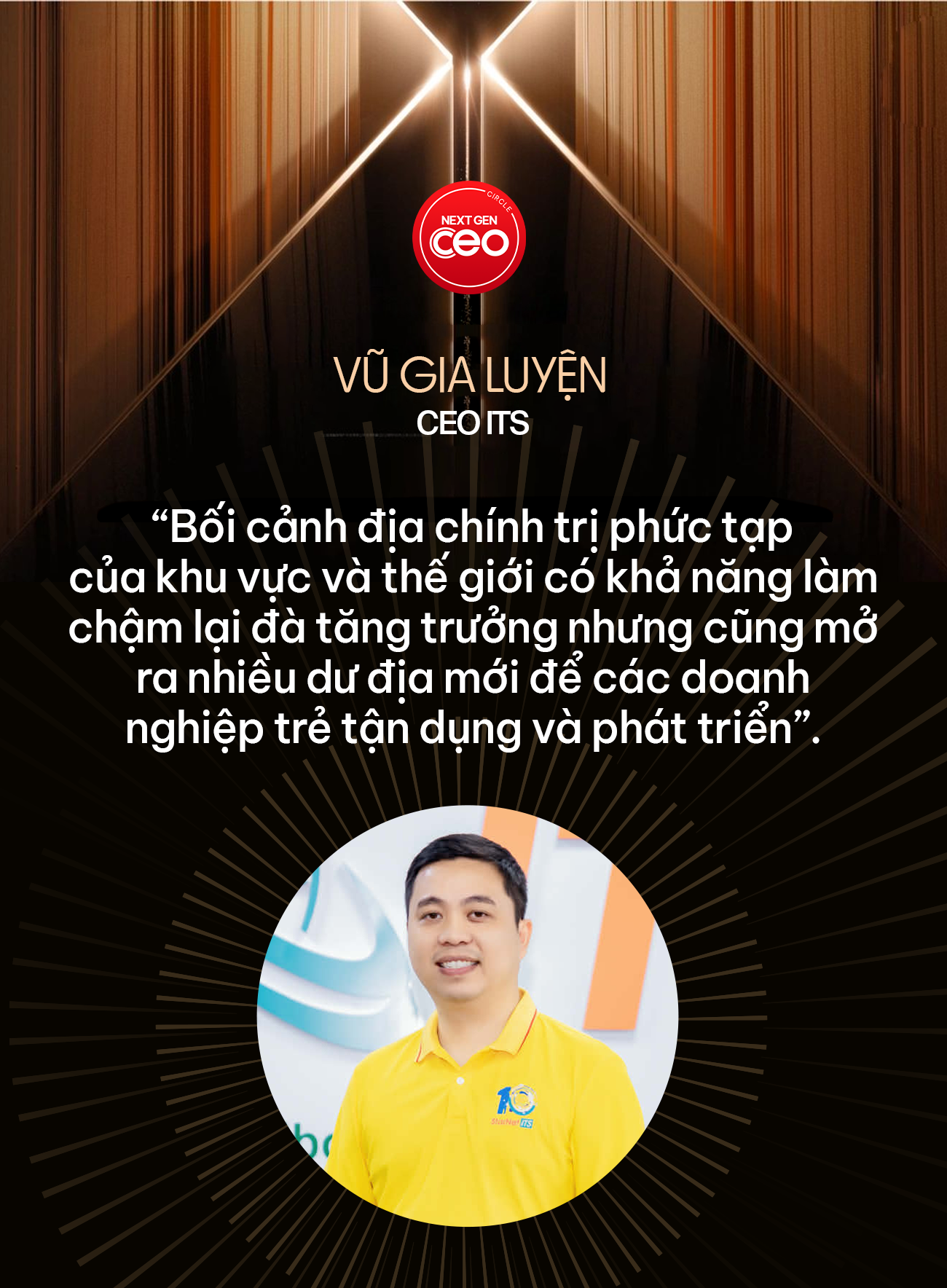 CEO Vũ Gia Luyện và tư duy trung thực trong kinh doanh hiện đại - Ảnh 2. CEO Vũ Gia Luyện và tư duy trung thực trong kinh doanh hiện đại - Ảnh 2.