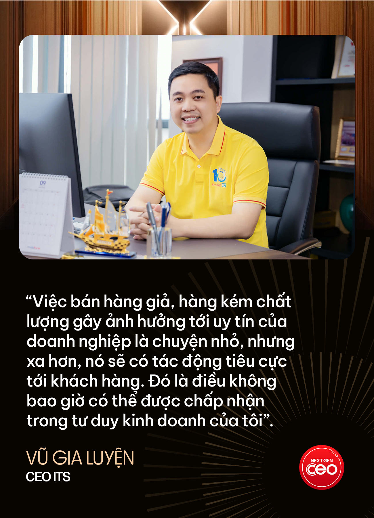 CEO Vũ Gia Luyện và tư duy trung thực trong kinh doanh hiện đại - Ảnh 5. CEO Vũ Gia Luyện và tư duy trung thực trong kinh doanh hiện đại - Ảnh 5.
