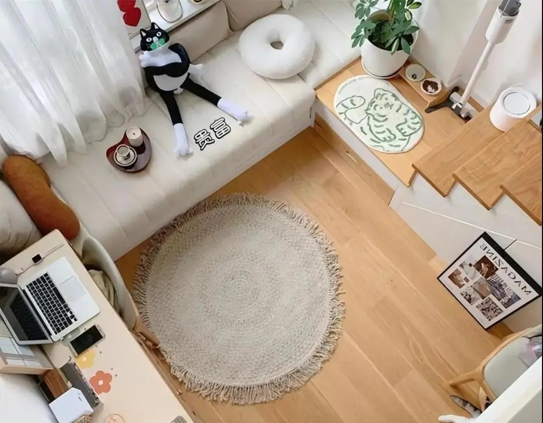 Căn hộ 14 m² Hong Kong: Thiết kế thông minh với 2 phòng khách tiện nghi - Ảnh 6. Căn hộ 14 m² Hong Kong: Thiết kế thông minh với 2 phòng khách tiện nghi - Ảnh 6.