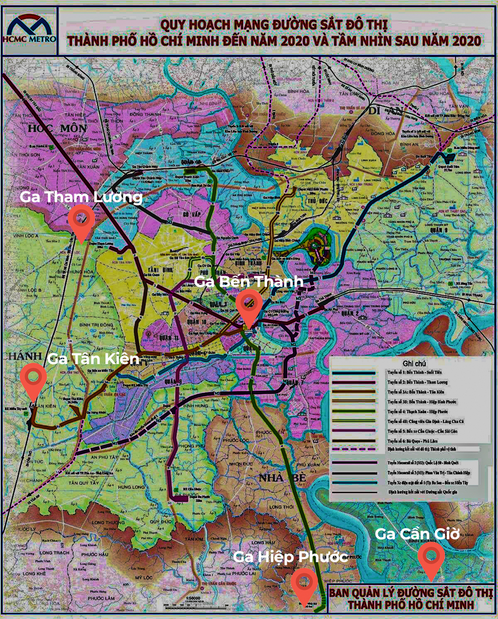 Khu vực vốn là trung tâm của trung tâm, tương lai sẽ là giao điểm của 5 tuyến metro và đường sắt cao tốc ở TP.HCM - Ảnh 2.