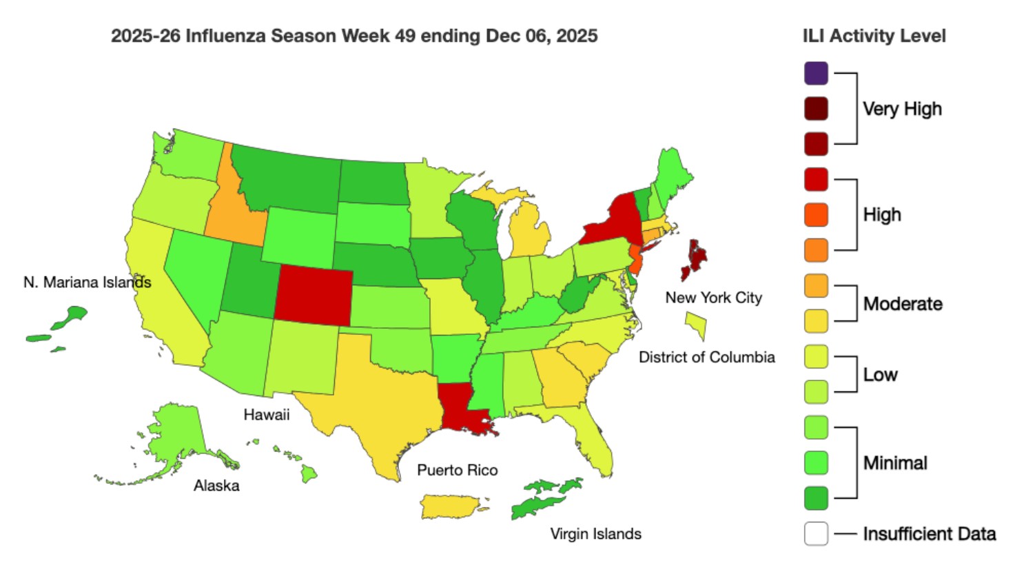 CDC cảnh báo Gần 3 triệu ca nhiễm cúm mùa , 1 . 200 Người tử vong tại Mỹ - Ảnh 2. CDC cảnh báo Gần 3 triệu ca nhiễm cúm mùa , 1 . 200 Người tử vong tại Mỹ - Ảnh 2.