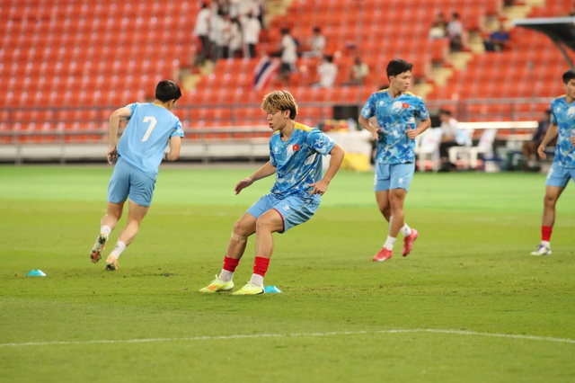 Diễn biến trận U22 Việt Nam 3-2 U22 Th&aacute;i Lan: Thanh Nh&agrave;n ghi b&agrave;n thắng quan trọng - Ảnh 3.