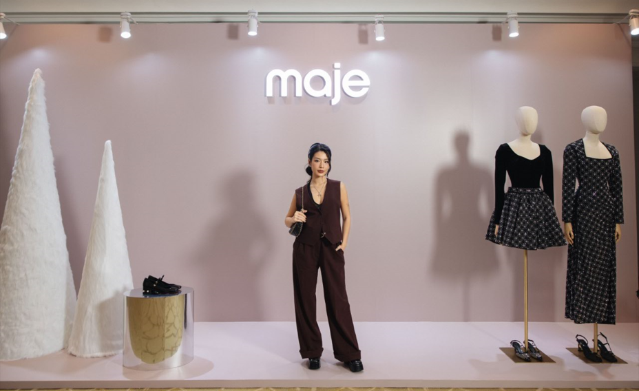 Thời trang lễ hội theo cách Maje: Thanh lịch, tự do, giàu xúc cảm - Ảnh 1.