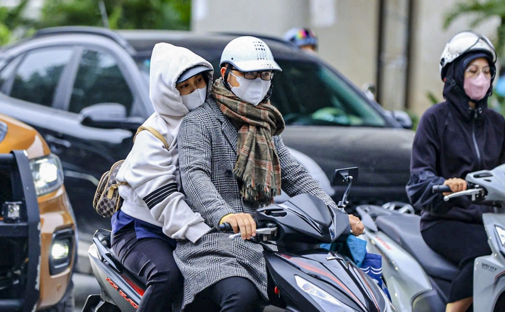 Không khí lạnh miền Bắc tăng cường , Hà Nội chuẩn bị đón rét dưới 11 độ C