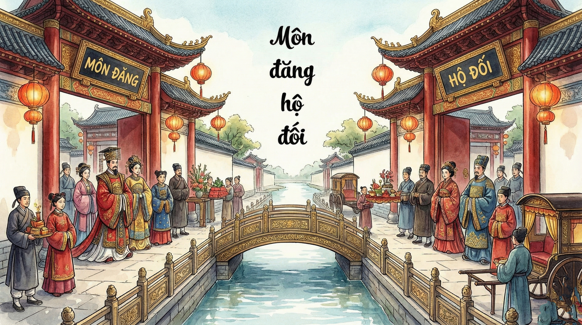 Giải mã nguồn gốc "Môn đăng hộ đối": Khi đá kê chân cửa và xà ngang nói lên tương lai của một cuộc hôn nhân - Ảnh 1. Giải mã nguồn gốc "Môn đăng hộ đối": Khi đá kê chân cửa và xà ngang nói lên tương lai của một cuộc hôn nhân - Ảnh 1.