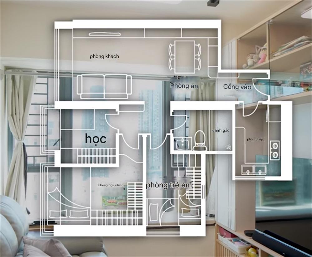 Cải tạo căn hộ nhỏ 52 m² tại Hong Kong với Chi phí 1 , 5 tỷ đồng - Ảnh 2. Cải tạo căn hộ nhỏ 52 m² tại Hong Kong với Chi phí 1 , 5 tỷ đồng - Ảnh 2.