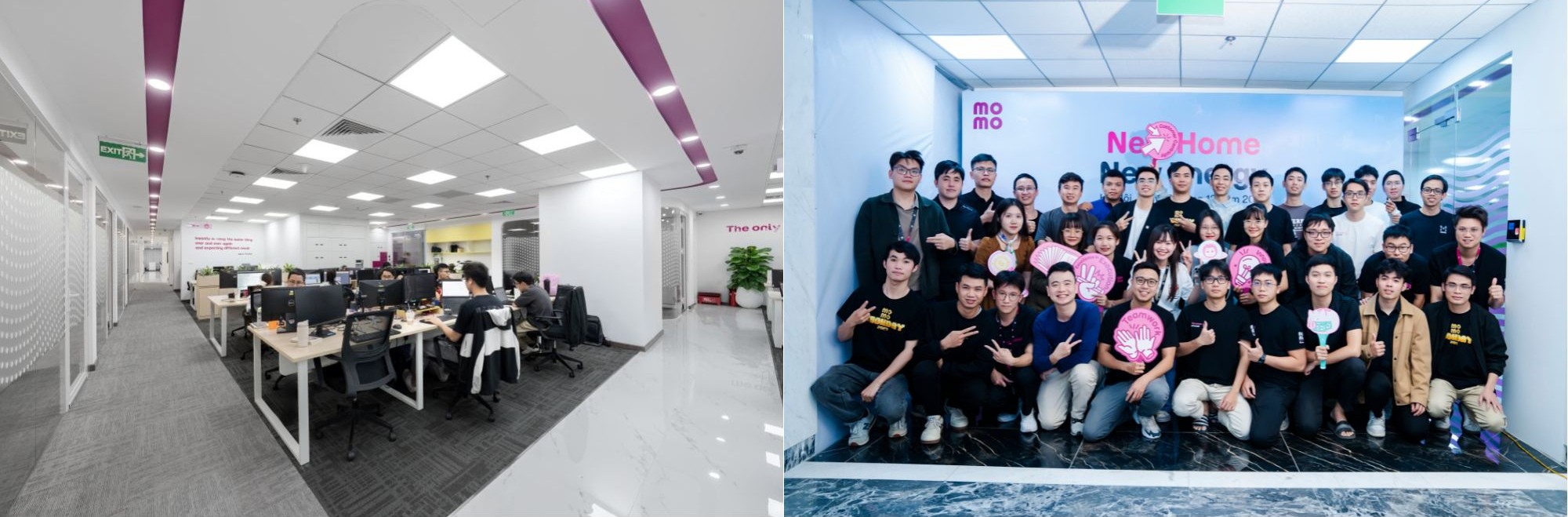 Cận cảnh văn phòng MoMo mới tại Hà Nội với thiết kế hiện đại và công nghệ tiên tiến - Ảnh 6. Cận cảnh văn phòng MoMo mới tại Hà Nội với thiết kế hiện đại và công nghệ tiên tiến - Ảnh 6.