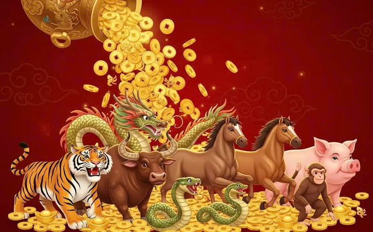 Năm 2026 , 3 con giáp làm đại gia được dự đoán có tài vận khởi sắc - Ảnh 1.