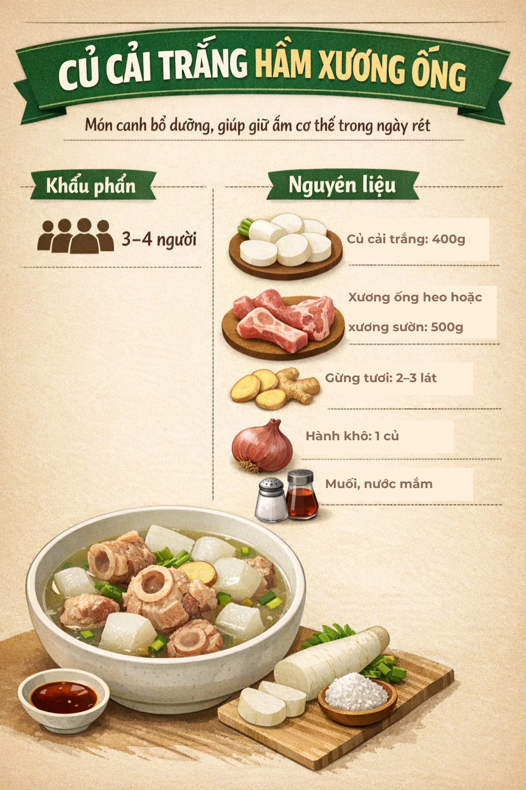 Củ cải trắng - “ nhân sâm mùa đông ” giữ ấm cơ thể không thể thiếu trong mùa lạnh - Ảnh 8.