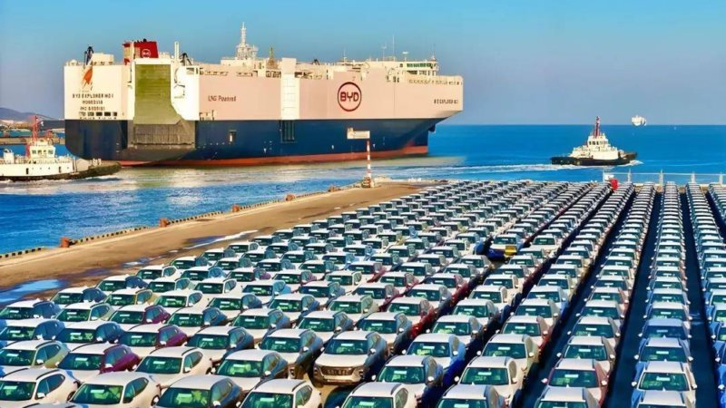 BYD đạt cột mốc vàng trong xuất khẩu xe năng lượng mới - Ảnh 1. BYD đạt cột mốc vàng trong xuất khẩu xe năng lượng mới - Ảnh 1.