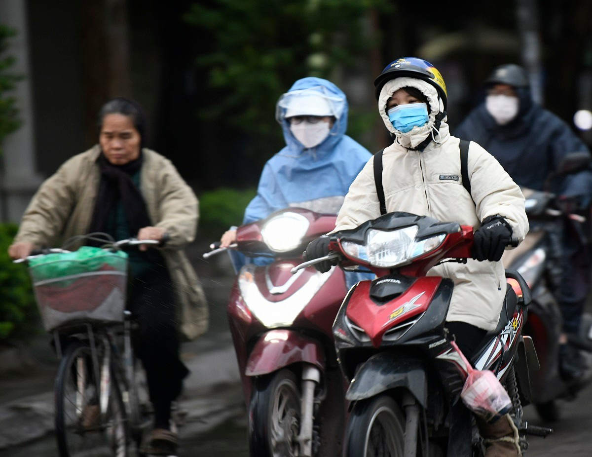 Miền Bắc rét đỉnh điểm , Nhiệt độ giảm sâu trong đợt không khí lạnh mới - Ảnh 1. Miền Bắc rét đỉnh điểm , Nhiệt độ giảm sâu trong đợt không khí lạnh mới - Ảnh 1.