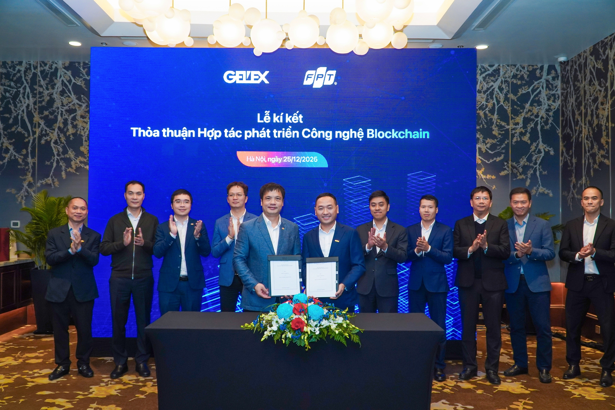FPT bắt tay GELEX hợp tác phát triển công nghệ Blockchain- Ảnh 1.