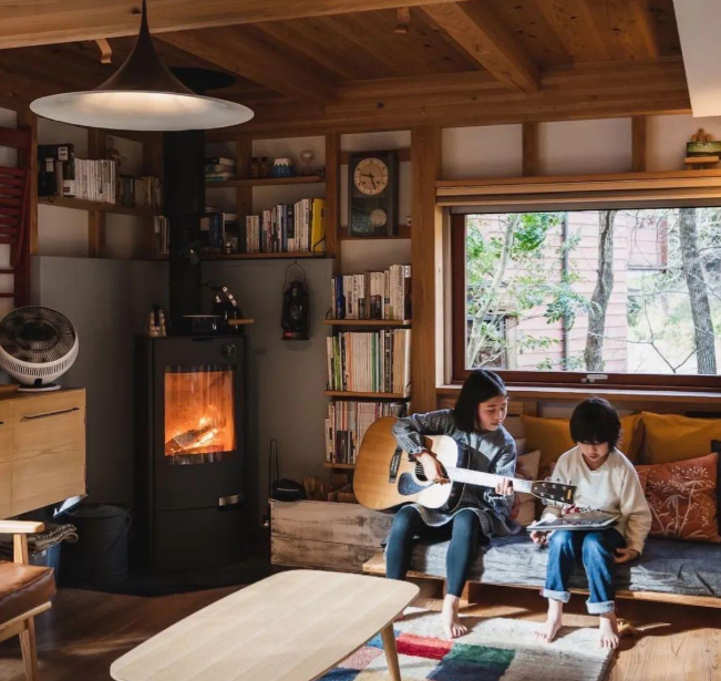 Bỏ phố về quê sống Lối sống tối giản , gia đình 5 người hạnh phúc trong căn nhà 94 m² - Ảnh 5. Bỏ phố về quê sống Lối sống tối giản , gia đình 5 người hạnh phúc trong căn nhà 94 m² - Ảnh 5.