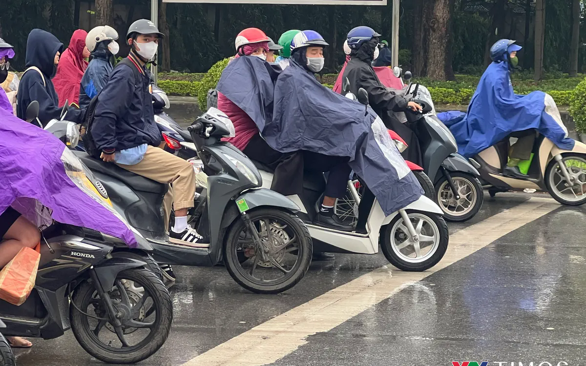 Không khí lạnh gây mưa rào tại Đông Bắc Bắc Bộ vào đầu tháng 12 - Ảnh 1.