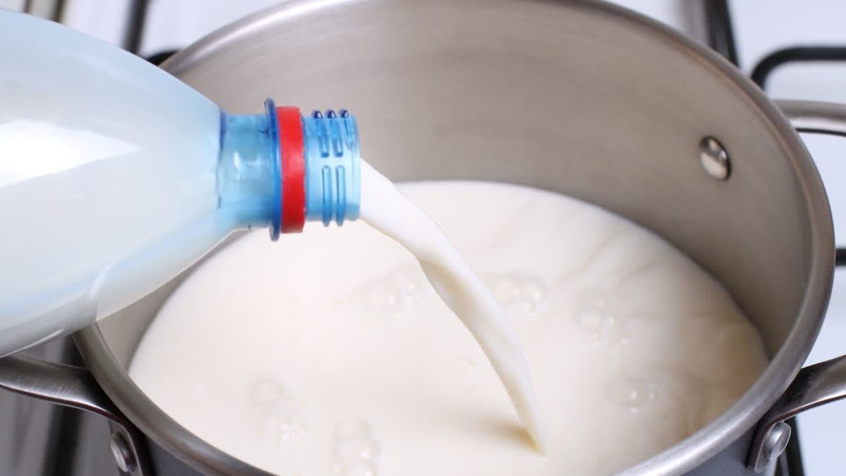 Triệt phá đường dây sản xuất sữa giả tại Ấn Độ: Hơn 200 lít bị thu giữ - Ảnh 1. Triệt phá đường dây sản xuất sữa giả tại Ấn Độ: Hơn 200 lít bị thu giữ - Ảnh 1.