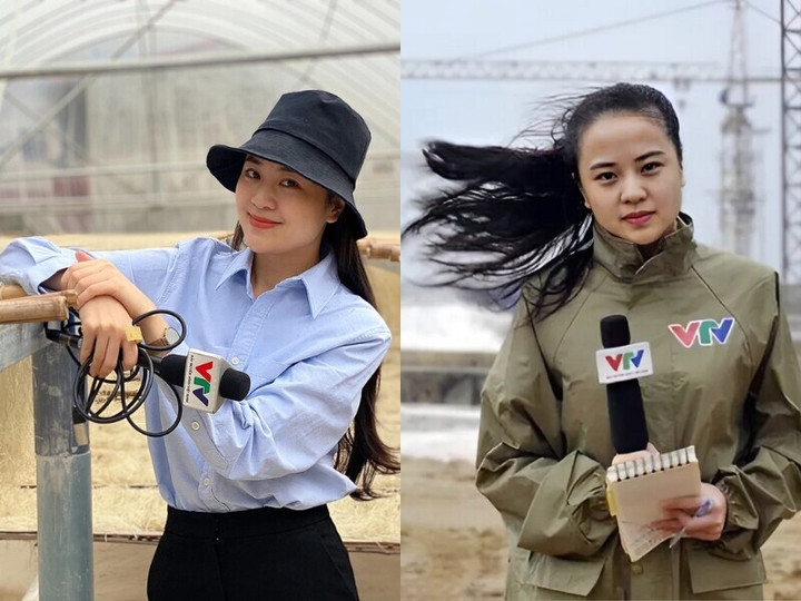 Ngọc Bích từ cô gái thời tiết đến BTV dẫn Thời sự 19h của VTV - Ảnh 2.