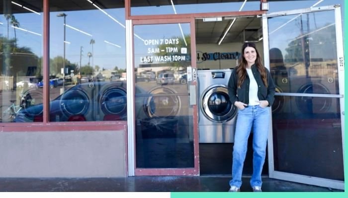 Bỏ việc y tá , cô gái khởi nghiệp tiệm giặt là thu nhập 12 tỷ đồng mỗi năm - Ảnh 2. Bỏ việc y tá , cô gái khởi nghiệp tiệm giặt là thu nhập 12 tỷ đồng mỗi năm - Ảnh 2.