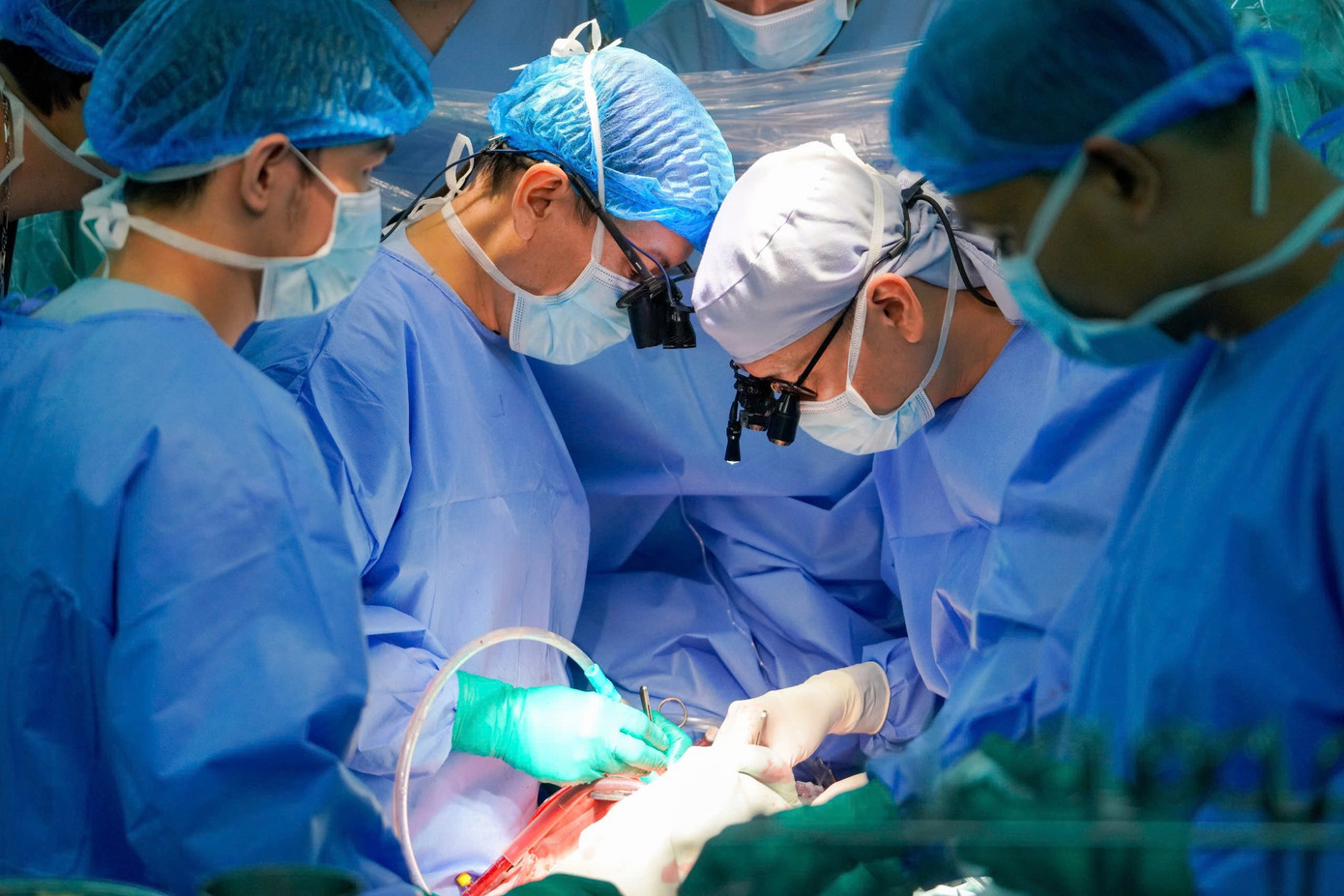 Trái tim từ Hà Nội hồi sinh bé trai 9 tuổi qua ca ghép tim kỳ diệu - Ảnh 2. Trái tim từ Hà Nội hồi sinh bé trai 9 tuổi qua ca ghép tim kỳ diệu - Ảnh 2.