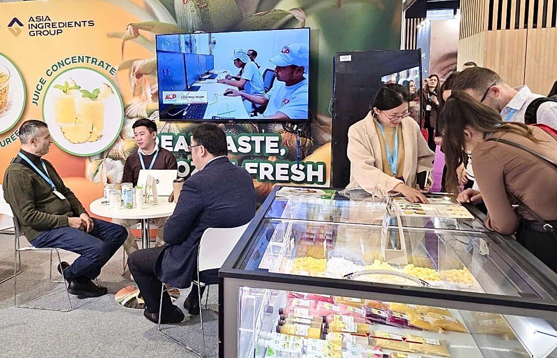 AIG khẳng định vị thế nguyên liệu Việt tại Fi Europe 2025 - Ảnh 1. AIG khẳng định vị thế nguyên liệu Việt tại Fi Europe 2025 - Ảnh 1.