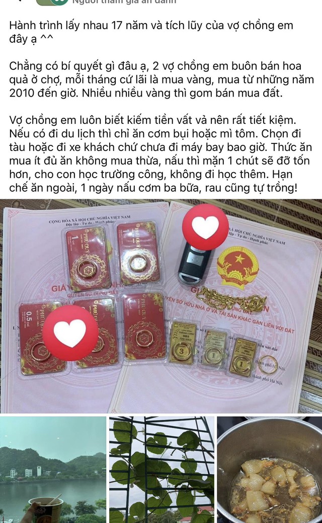 Từ câu chuyện “17 năm tích cóp mua vàng mua đất”: Vì sao những người làm bố làm mẹ lại tằn tiện cả chuyện đầu tư học hành cho con?- Ảnh 1.