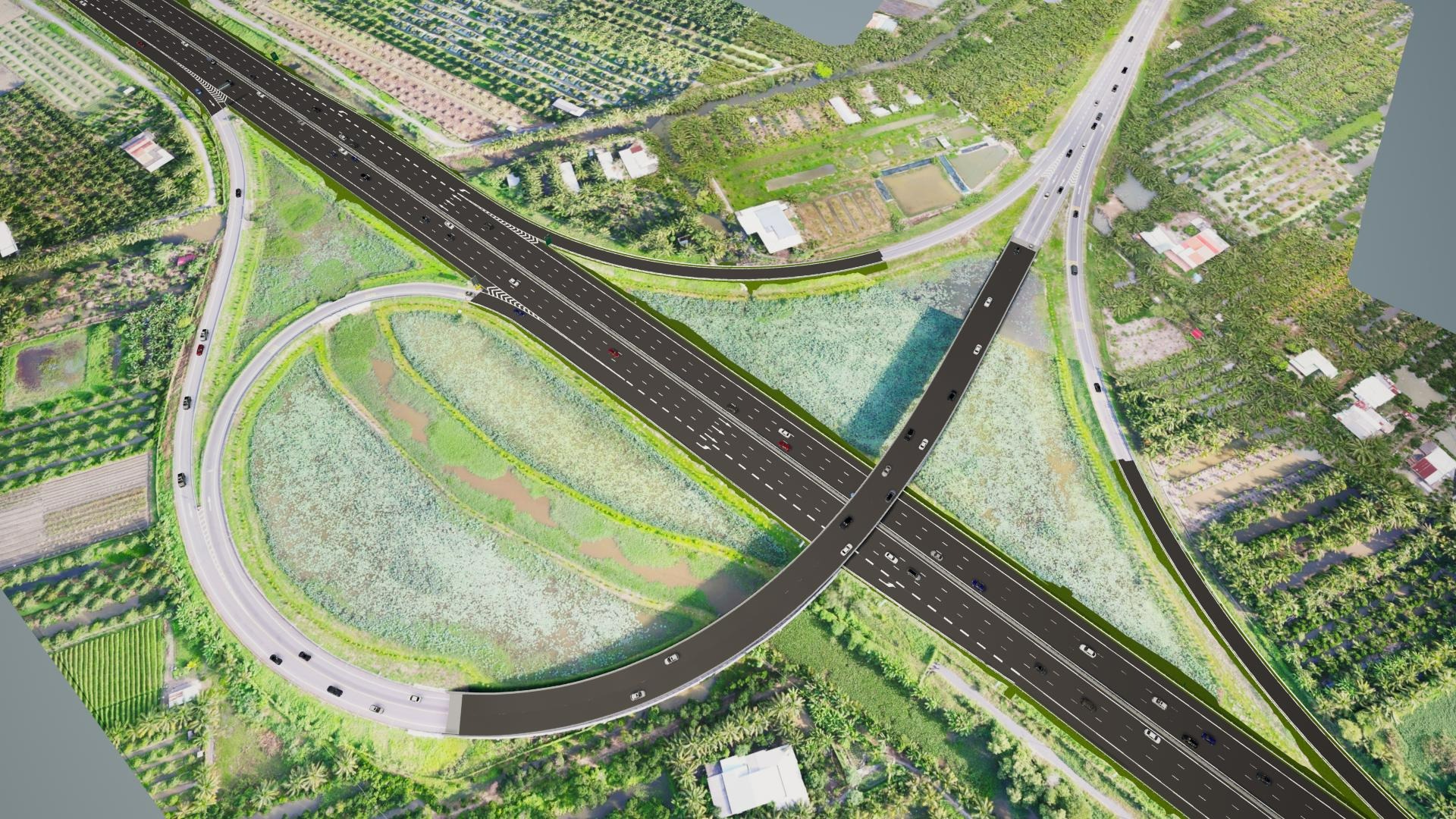 Khởi công dự án cao tốc TP . Hồ Chí Minh phục vụ 21 triệu người miền Tây Nam Bộ - Ảnh 2. Khởi công dự án cao tốc TP . Hồ Chí Minh phục vụ 21 triệu người miền Tây Nam Bộ - Ảnh 2.