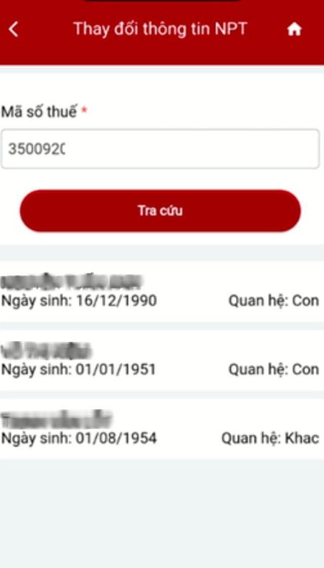 Làm điều này ngay trên eTax Mobile để được giảm trừ thuế thu nhập cá nhân 4,4 triệu đồng/tháng- Ảnh 5. Làm điều này ngay trên eTax Mobile để được giảm trừ thuế thu nhập cá nhân 4,4 triệu đồng/tháng- Ảnh 5.