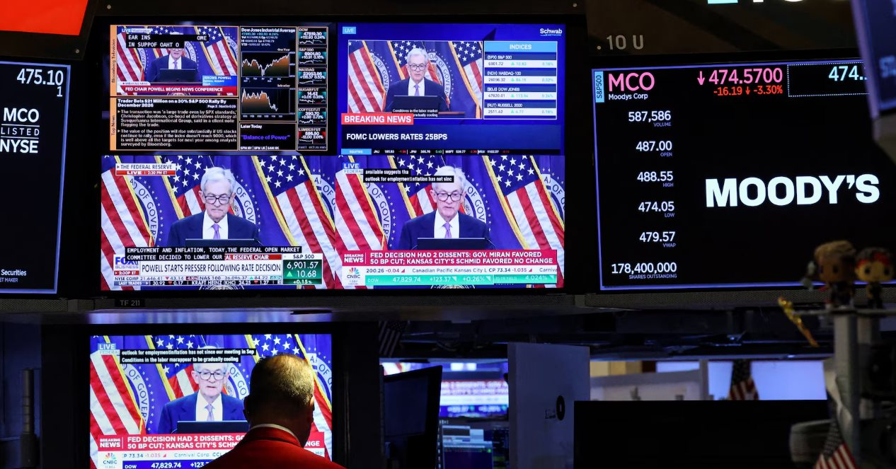 Thị trường chờ đợi cuộc họp Fed cuối năm 2025 và phát biểu của Jerome Powell - Ảnh 1. Thị trường chờ đợi cuộc họp Fed cuối năm 2025 và phát biểu của Jerome Powell - Ảnh 1.