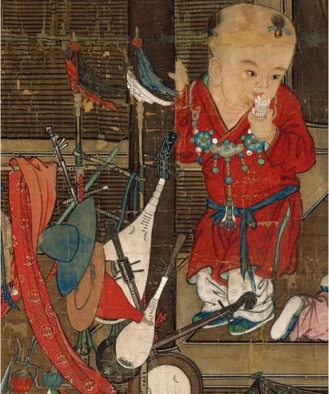 Phóng to tranh 10 lần thấy đứa trẻ ‘tương lai’ dùng ống hút, chuyên gia: Thứ đó đã có từ 1.200 năm trước- Ảnh 6. Phóng to tranh 10 lần thấy đứa trẻ ‘tương lai’ dùng ống hút, chuyên gia: Thứ đó đã có từ 1.200 năm trước- Ảnh 6.