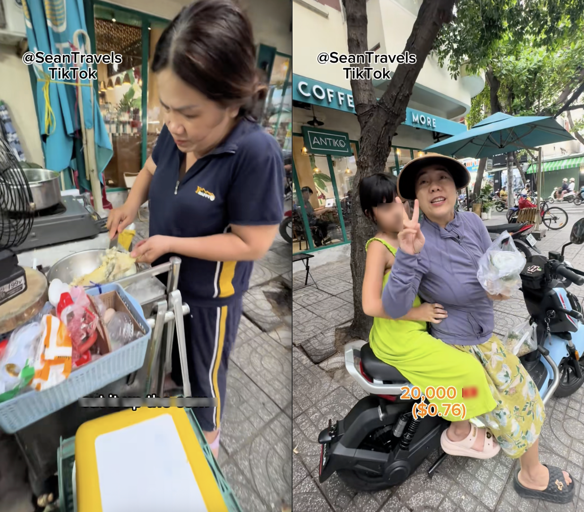 Hành động giữ gìn vệ sinh của khách Tây khi mua bắp nướng mỡ hành khiến người Việt ngưỡng mộ - Ảnh 2. Hành động giữ gìn vệ sinh của khách Tây khi mua bắp nướng mỡ hành khiến người Việt ngưỡng mộ - Ảnh 2.