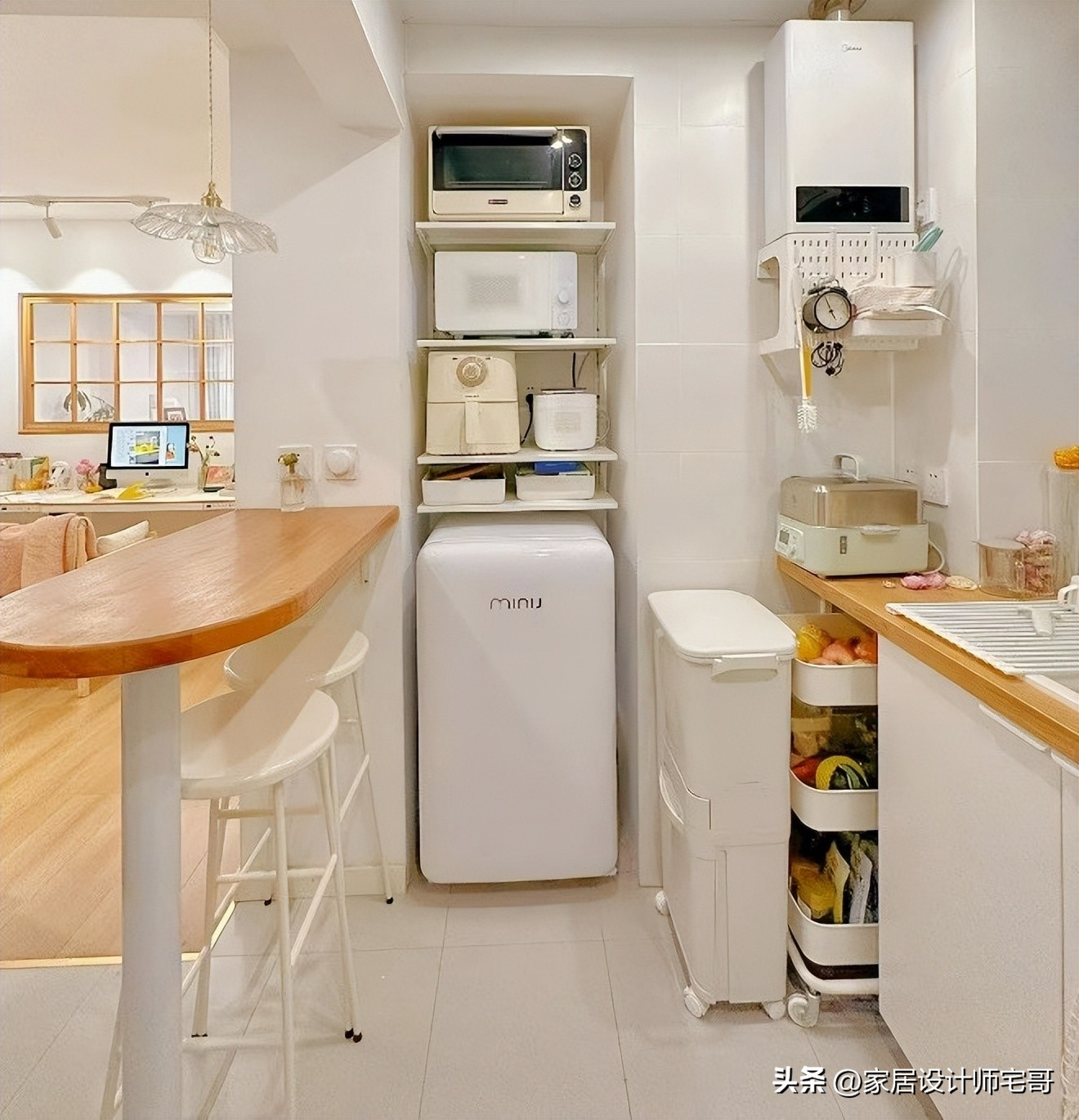 Một mình nuôi con , mẹ 33 tuổi cải tạo nhà nhỏ 43 m² thành tổ ấm ấm cúng - Ảnh 2. Một mình nuôi con , mẹ 33 tuổi cải tạo nhà nhỏ 43 m² thành tổ ấm ấm cúng - Ảnh 2.