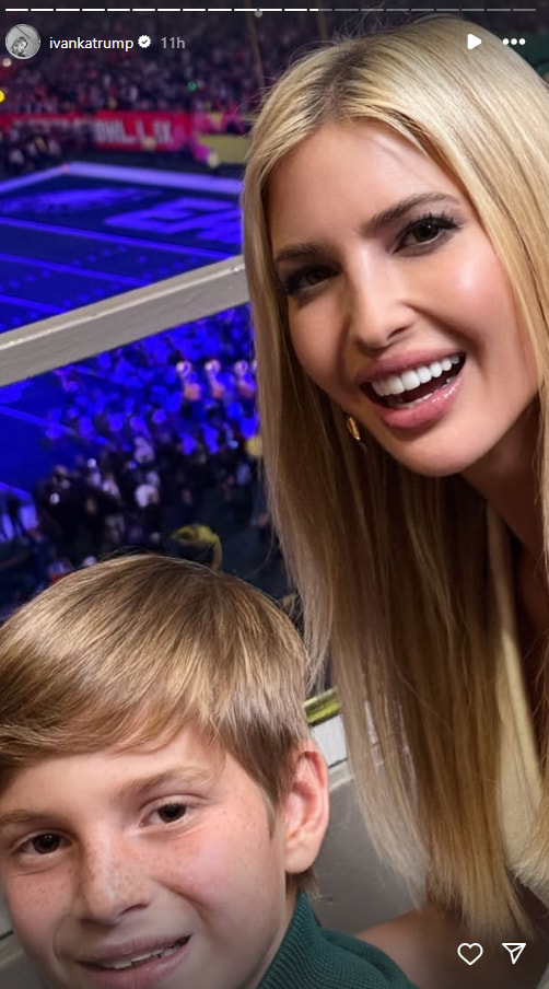 Con trai “nữ thần Nhà Trắng” Ivanka Trump gây sốt: "Tiểu hoàng tử" lộ diện với ngoại hình siêu dễ thương, nhưng khoảnh khắc bên ông ngoại mới là tâm điểm- Ảnh 2. Con trai “nữ thần Nhà Trắng” Ivanka Trump gây sốt: "Tiểu hoàng tử" lộ diện với ngoại hình siêu dễ thương, nhưng khoảnh khắc bên ông ngoại mới là tâm điểm- Ảnh 2.