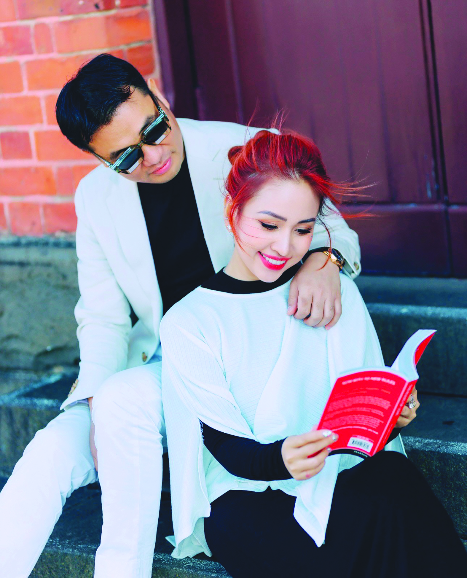 Hai vợ chồng Thanh Vân Hai vợ chồng Thanh Vân