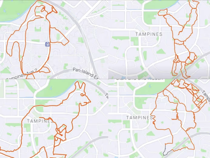 Nghệ sĩ 71 tuổi vẽ tranh bằng cách... chạy- Ảnh 4.