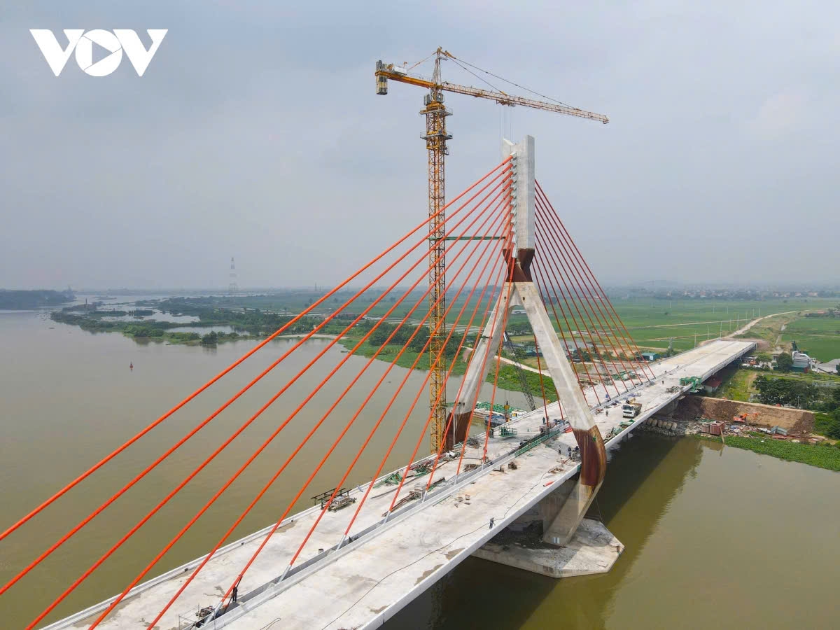 Tiến độ cầu Đồng Việt gần 1.500 tỷ nối Bắc Giang - Hải Dương giờ ra sao?- Ảnh 2.