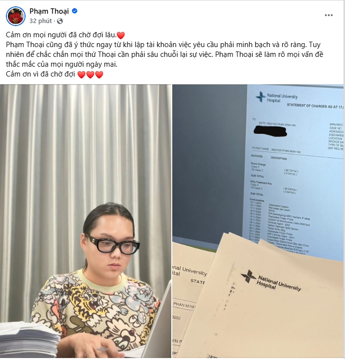 Động thái mới nhất của Phạm Thoại vụ nhận 16 tỷ đồng tiền từ thiện- Ảnh 1.