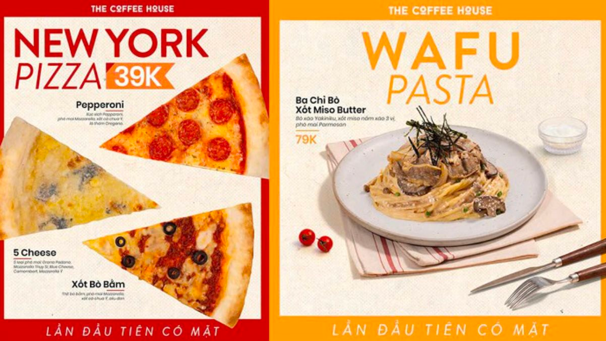 The Coffee House bán thêm mỳ Ý và pizza sau "tin đồn" về chung nhà với Golden Gate- Ảnh 2.