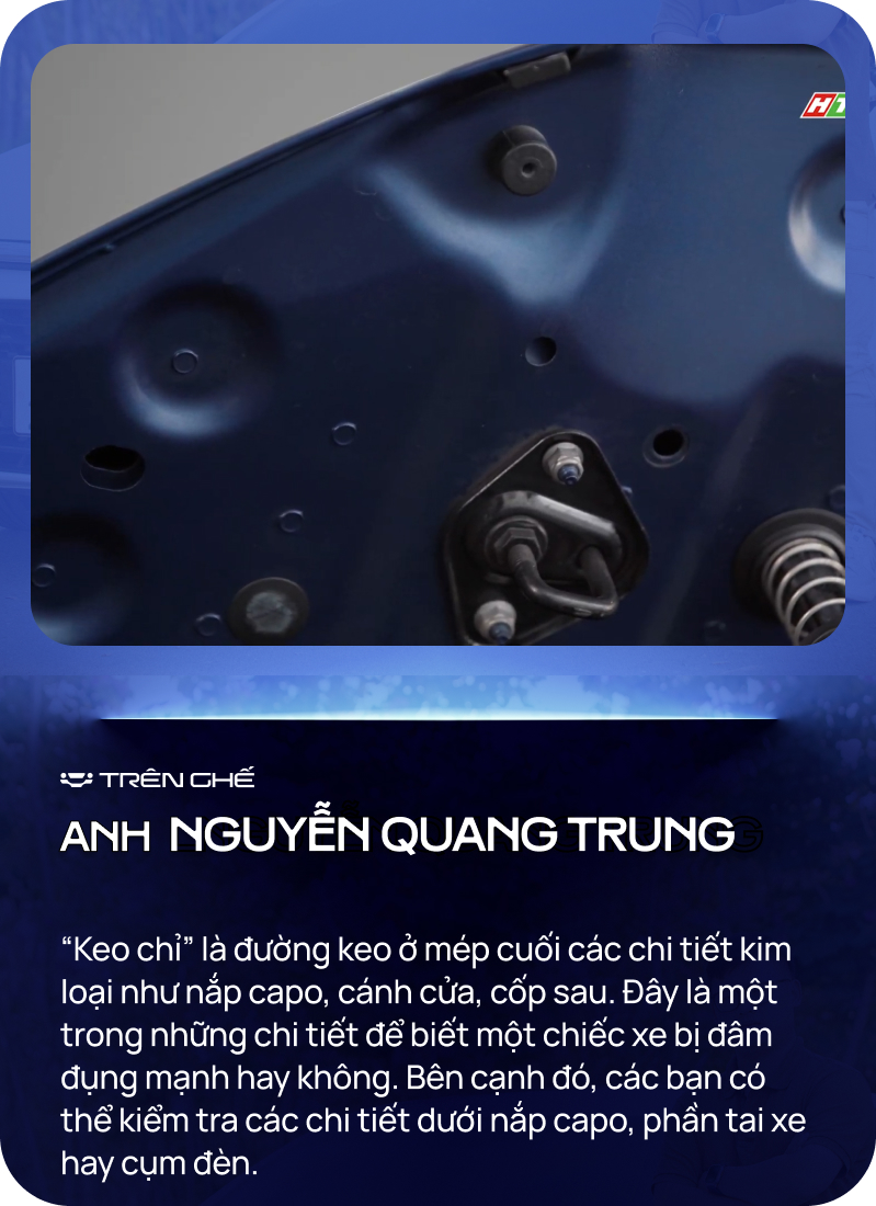 Cách né xe sang cũ đâm đụng, ngập nước: Xem keo chỉ, lót sàn và những điểm do chính dân sành xe chỉ điểm- Ảnh 3. Cách né xe sang cũ đâm đụng, ngập nước: Xem keo chỉ, lót sàn và những điểm do chính dân sành xe chỉ điểm- Ảnh 3.