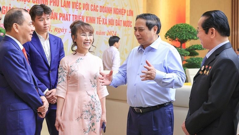 Thủ tướng triệu tập lãnh đạo T&T, Hoà Phát, Gelex… và loạt ngân hàng Vietcombank, BIDV, Vietinbank, VPBank...- Ảnh 2.