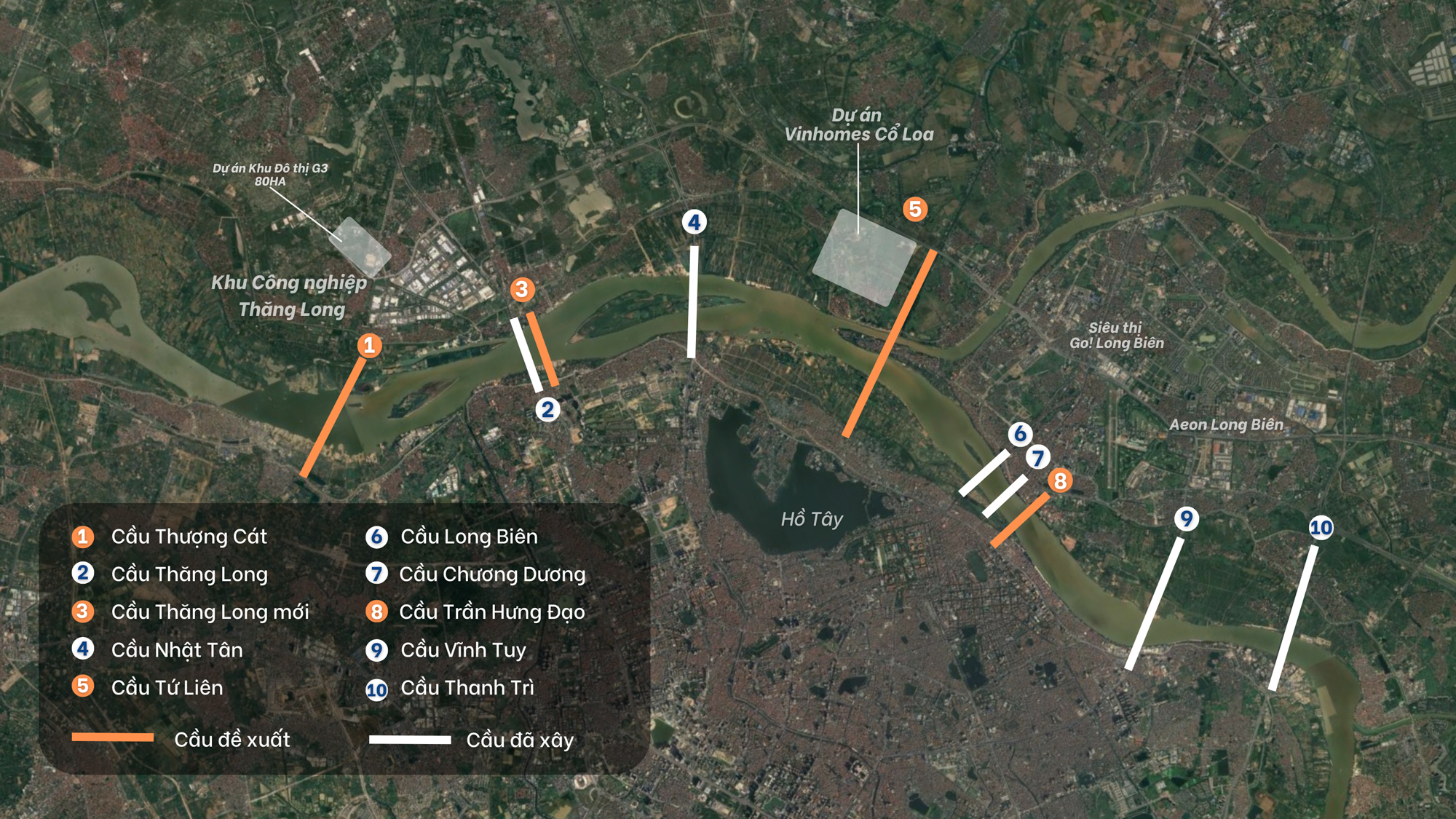 Khu vực cứ hơn 2km sẽ có một cây cầu cầu vượt sông, biến Đông Anh và Long Biên thành trung tâm kinh tế mới- Ảnh 2.