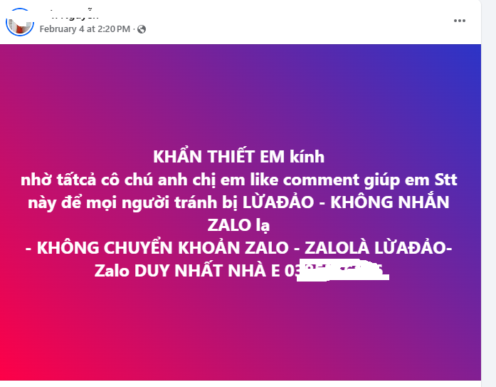 Đầu năm, nhiều chủ tài khoản ngân hàng bị lừa tiền thông qua một ứng dụng chat phổ biến, ngân hàng cảnh báo- Ảnh 1. Đầu năm, nhiều chủ tài khoản ngân hàng bị lừa tiền thông qua một ứng dụng chat phổ biến, ngân hàng cảnh báo- Ảnh 1.