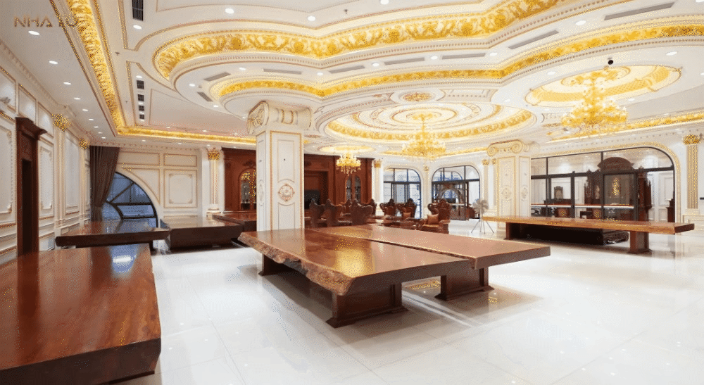 Bên trong dinh thự 2.800m2 nổi tiếng ở Phú Thọ: Gia chủ như sống trên Bên trong dinh thự 2.800m2 nổi tiếng ở Phú Thọ: Gia chủ như sống trên
