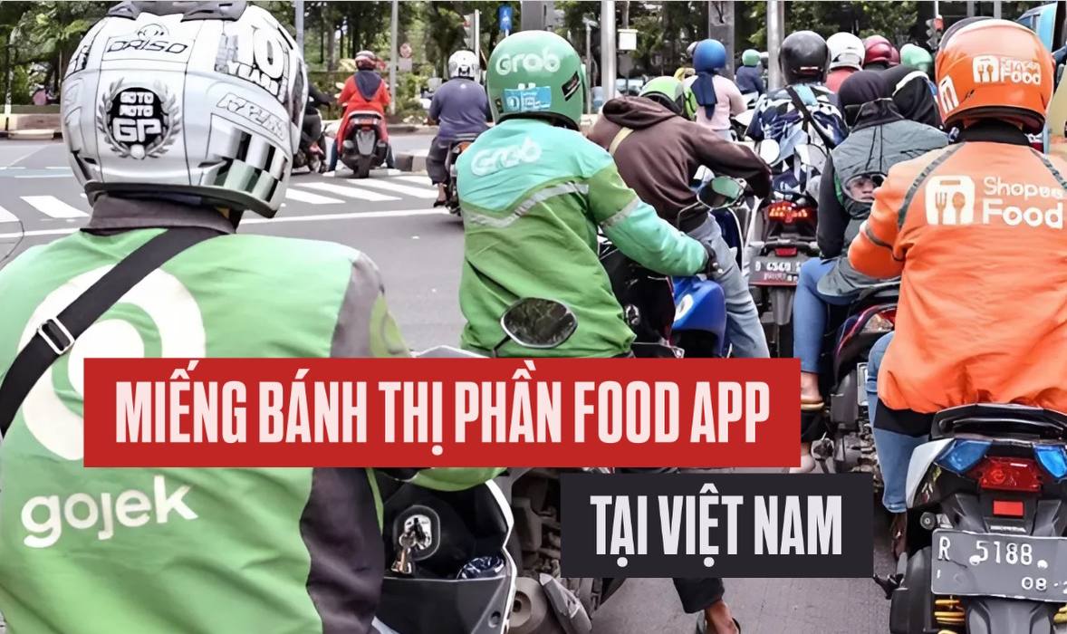 Gojek rời Việt Nam, miếng bánh thị phần mảng giao đồ ăn được Grab và ShopeeFood phân chia lại thế nào?- Ảnh 1. Gojek rời Việt Nam, miếng bánh thị phần mảng giao đồ ăn được Grab và ShopeeFood phân chia lại thế nào?- Ảnh 1.