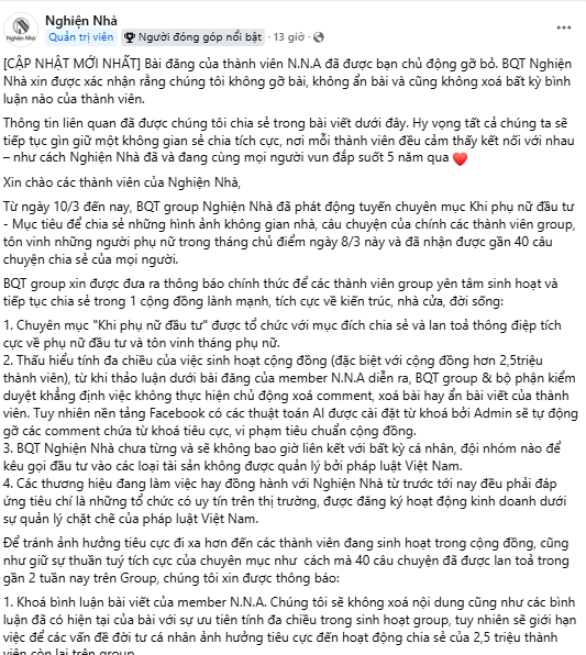 NÓNG - BQT Nghiện Nhà lên tiếng vụ việc một thành viên trong nhóm bị tố LỪA ĐẢO: Liệu có thuyết phục?- Ảnh 2.