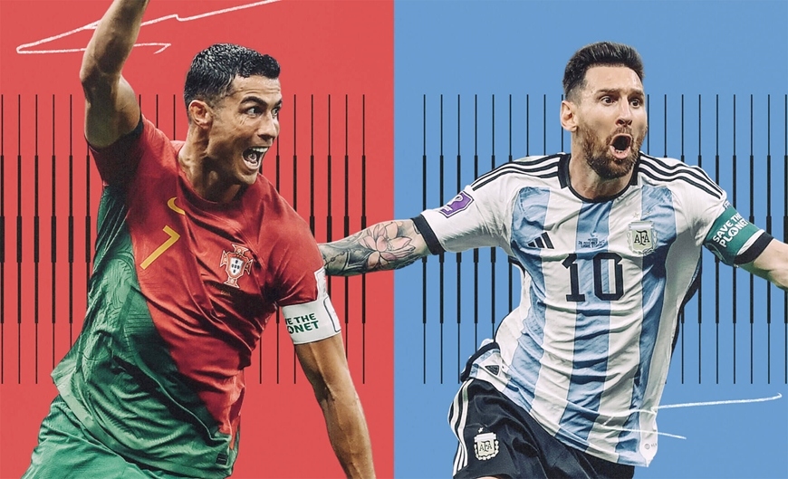 Hé lộ số bàn thắng Messi còn kém Ronaldo, liệu có thể bắt kịp khi trẻ hơn 2 tuổi?- Ảnh 1. Hé lộ số bàn thắng Messi còn kém Ronaldo, liệu có thể bắt kịp khi trẻ hơn 2 tuổi?- Ảnh 1.